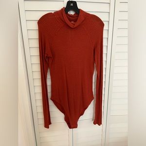 Free People bodysuit sz M